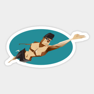 Swimmer Sticker